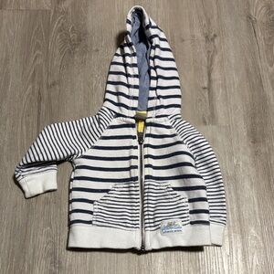 Striped Kids Hoodie Jacket